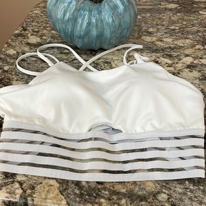 NWT Shein Curve Strappy Back Sports Bra